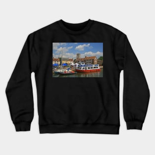 Carnival Day on Wareham Quay Crewneck Sweatshirt